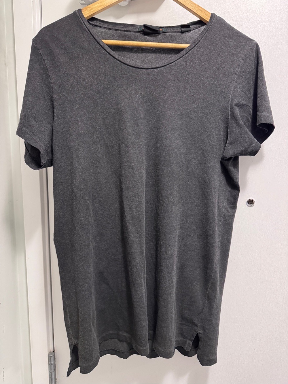 Scotch & Soda Charcoal Short Sleeve Crewneck Tee